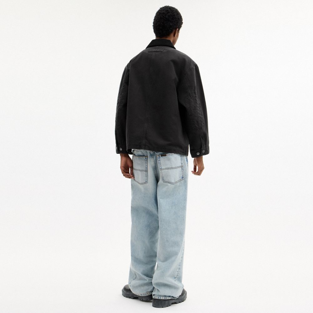 Coach Chore Coat Black