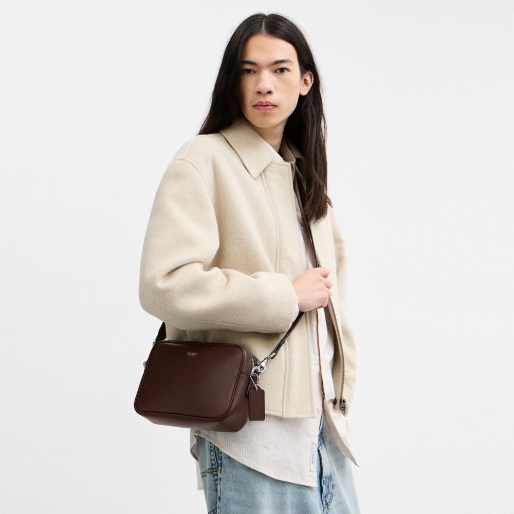 Coach Radio Camera Bag Maple