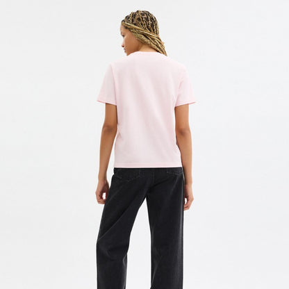 Coach Signature Square T Shirt Light Pink
