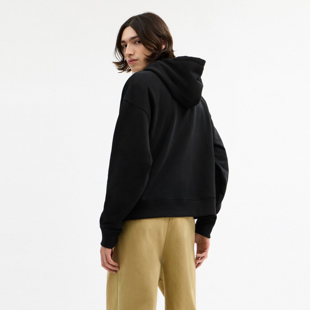 Coach Skull Hoodie Black