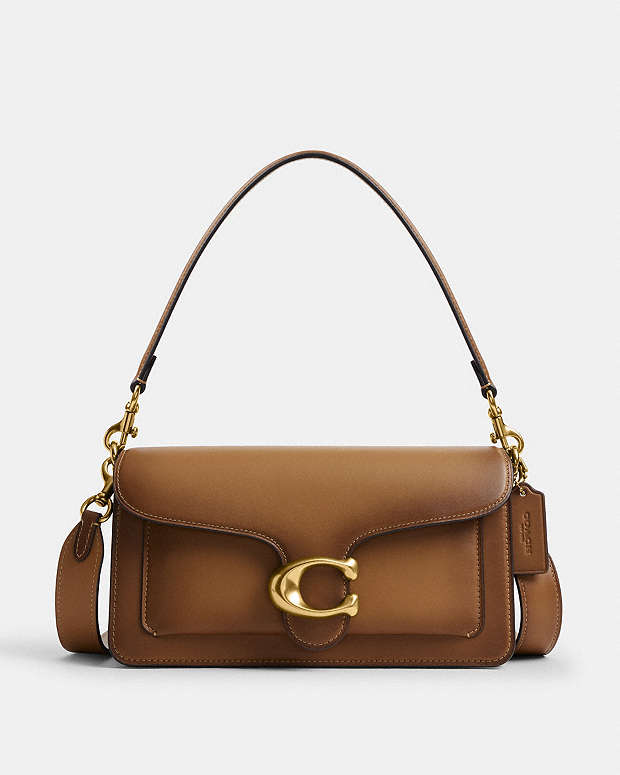 Tabby Shoulder Bag 26 Glovetan Leather-Brass-Honey Brown Glovetan Leather-Brass-Honey Brown