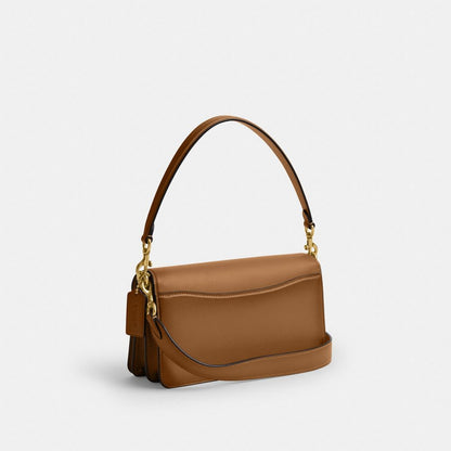 Coach Tabby Shoulder Bag 26 Brass Honey Brown