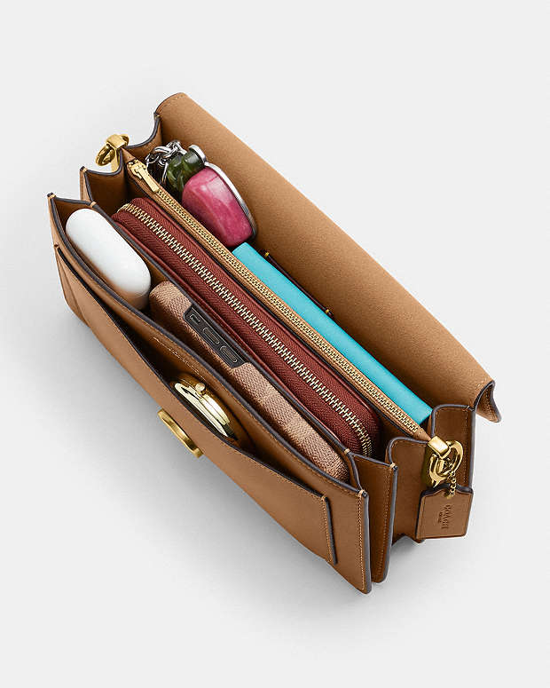 Tabby Shoulder Bag 26 Glovetan Leather-Brass-Honey Brown Glovetan Leather-Brass-Honey Brown
