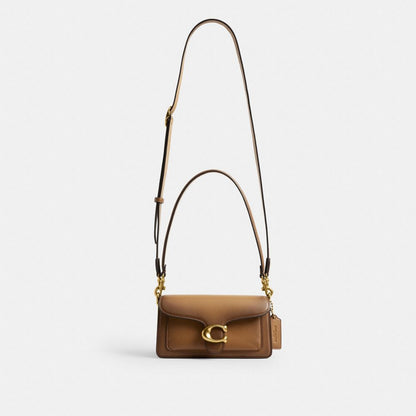 Coach Tabby Shoulder Bag 20 Brass Honey Brown