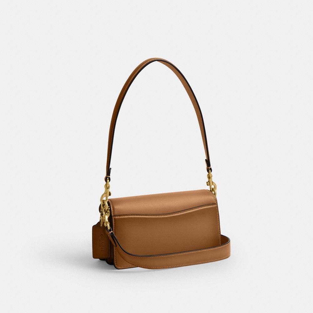 Coach Tabby Shoulder Bag 20 Brass Honey Brown