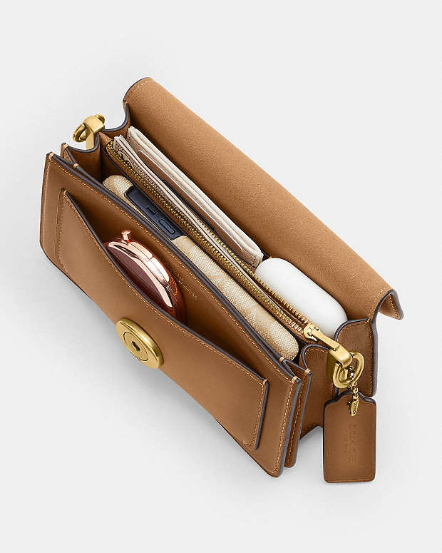 Tabby Shoulder Bag 20 Glovetan Leather-Brass-Honey Brown Glovetan Leather-Brass-Honey Brown