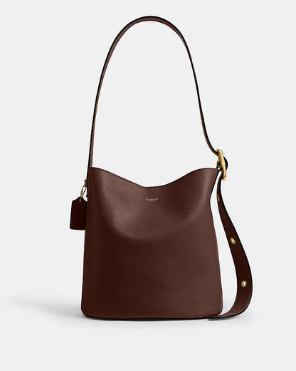 Bleecker Bucket Bag Natural Grain Leather-Brass-Maple Natural Grain Leather-Brass-Maple