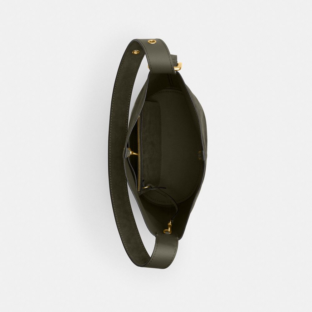 Coach Bleecker Bucket Bag Brass Olive