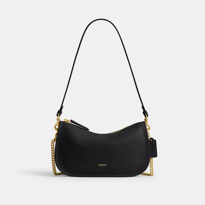 Coach Waverly Bag Brass Black