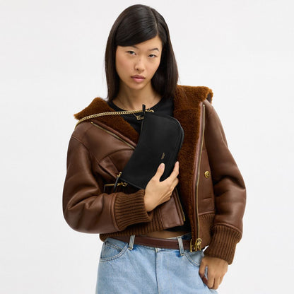 Coach Waverly Bag Brass Black