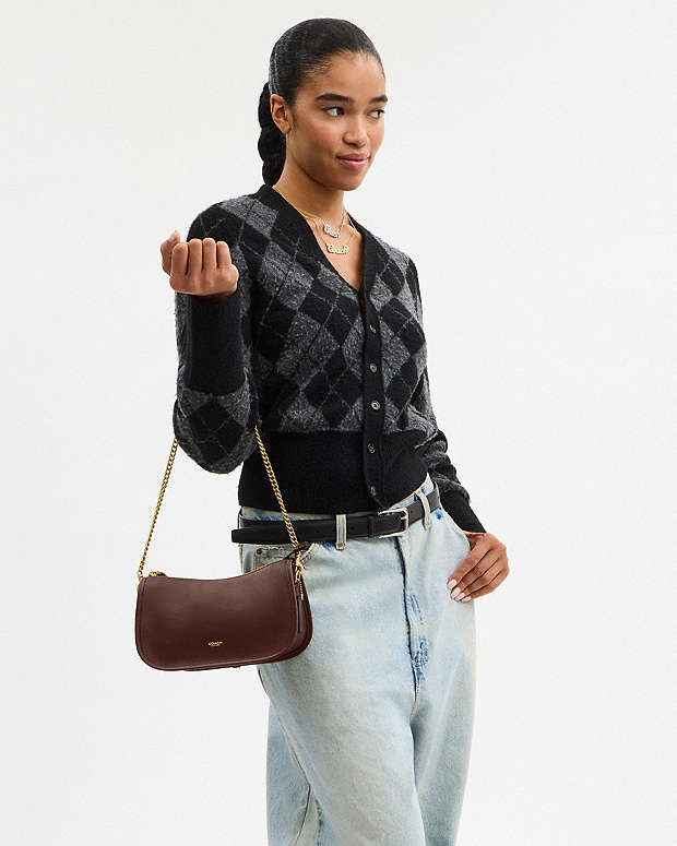 Waverly Bag Natural Grain Leather-Brass-Maple Natural Grain Leather-Brass-Maple