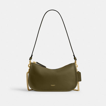 Coach Waverly Bag Brass Olive