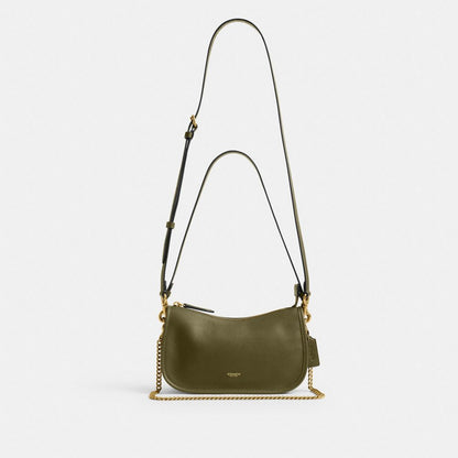 Coach Waverly Bag Brass Olive