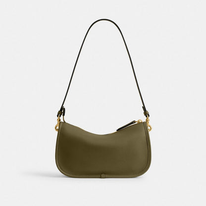 Coach Waverly Bag Brass Olive