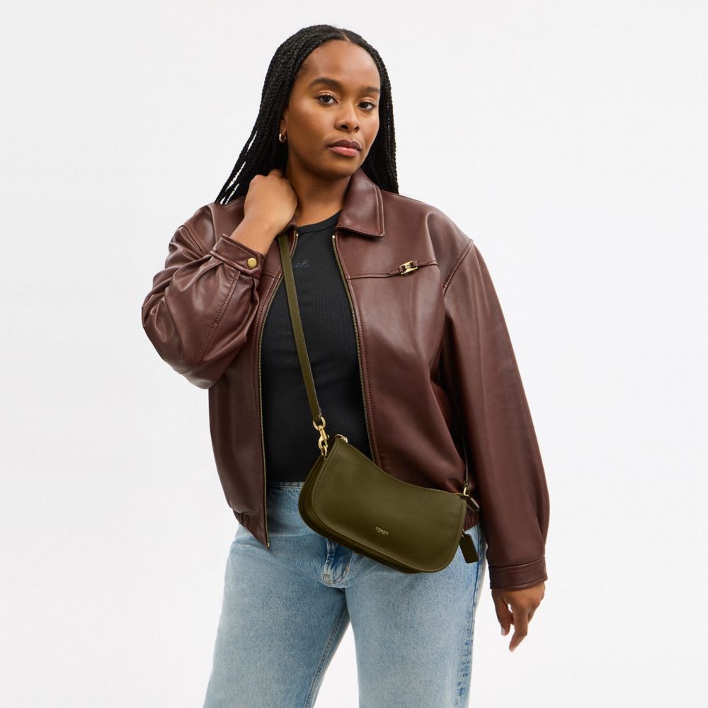 Coach Waverly Bag Brass Olive