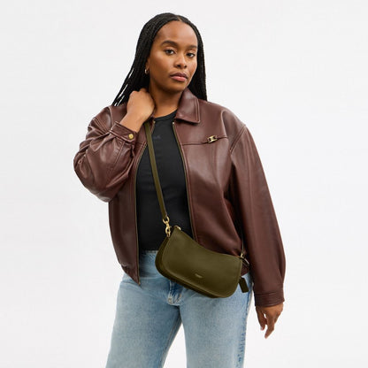 Coach Waverly Bag Brass Olive