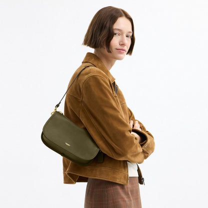 Coach Waverly Bag Brass Olive