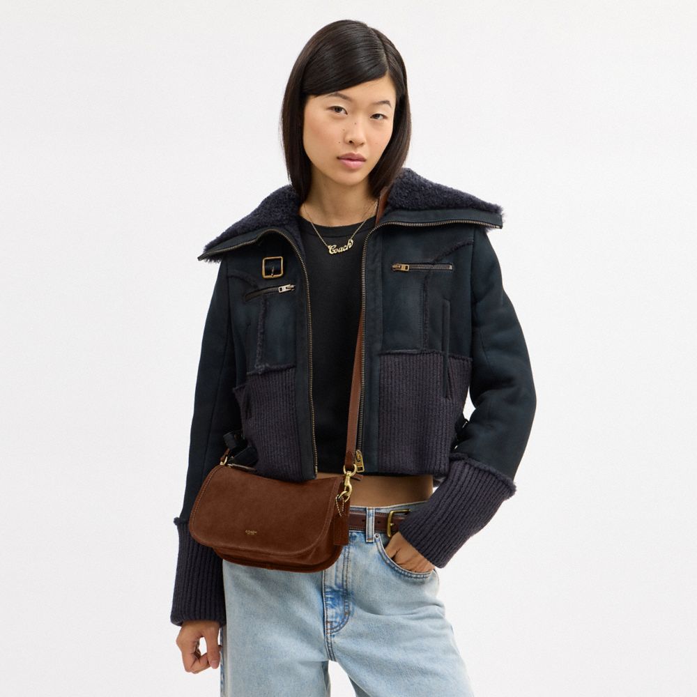 Coach Waverly Bag Brass Warm Brown