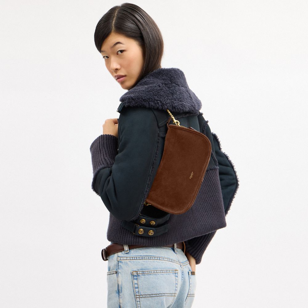 Coach Waverly Bag Brass Warm Brown