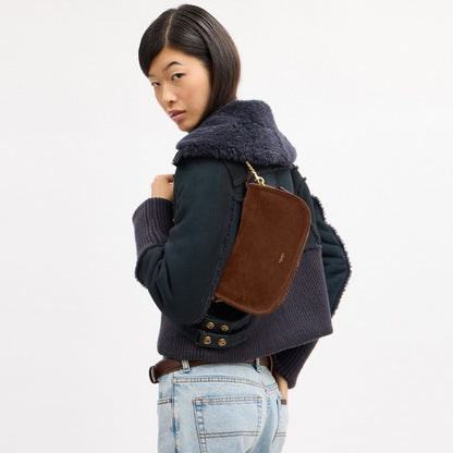 Coach Waverly Bag Brass Warm Brown