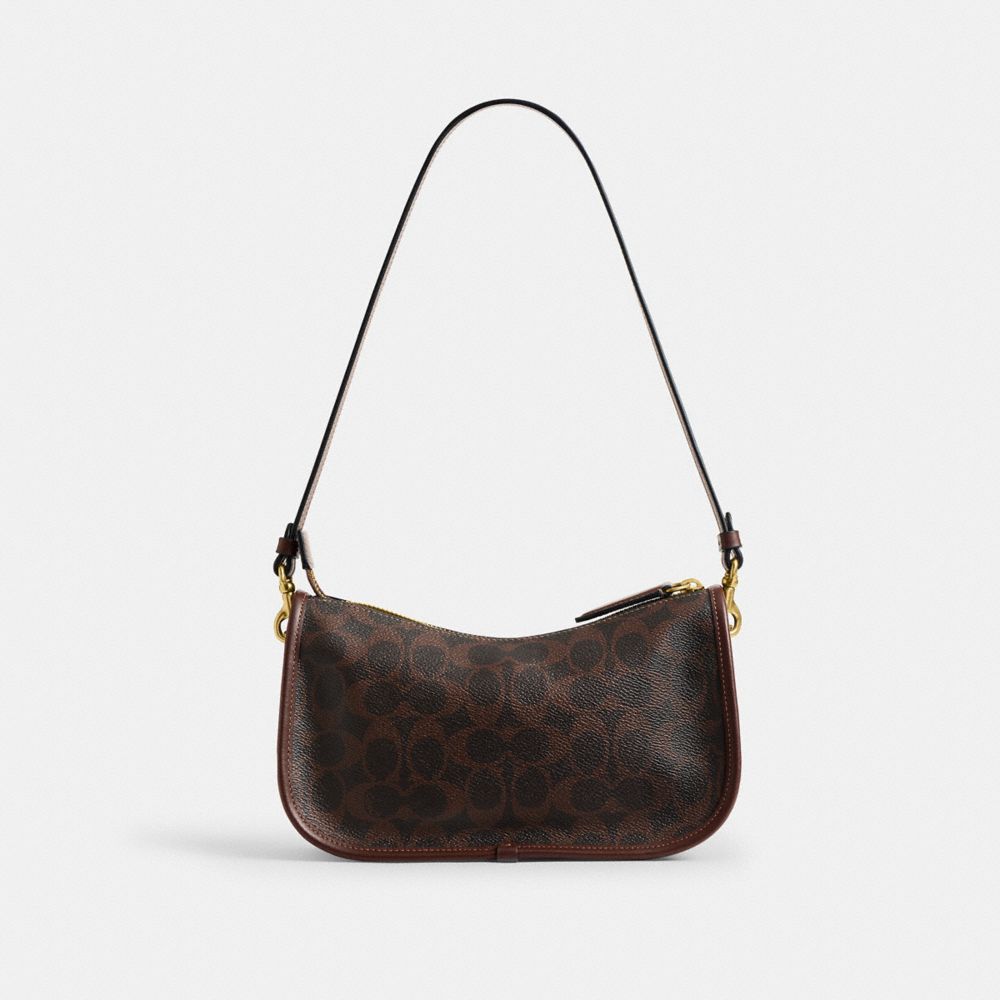 Coach Waverly Bag In Signature Canvas Brass Maple