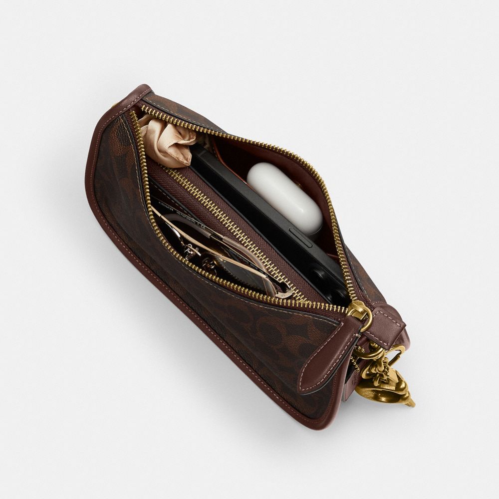 Coach Waverly Bag In Signature Canvas Brass Maple