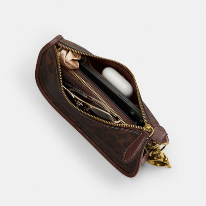 Coach Waverly Bag In Signature Canvas Brass Maple