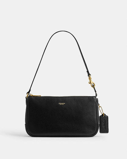 Plaza Bag Natural Grain Leather-Brass-Black Natural Grain Leather-Brass-Black