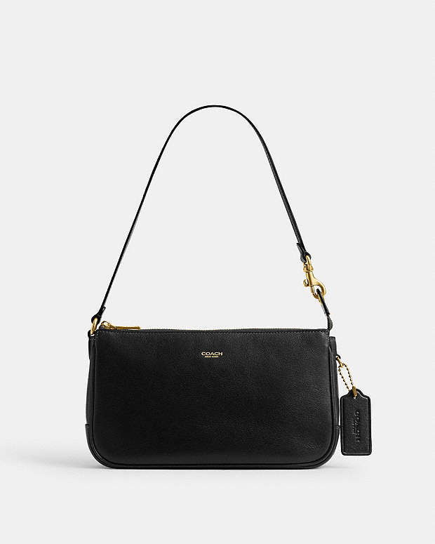 Plaza Bag Natural Grain Leather-Brass-Black Natural Grain Leather-Brass-Black