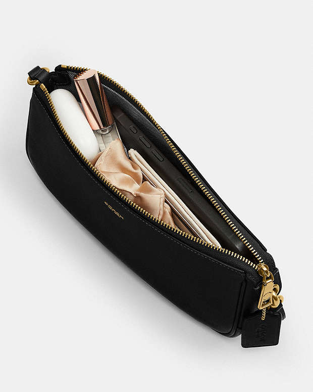 Plaza Bag Natural Grain Leather-Brass-Black Natural Grain Leather-Brass-Black