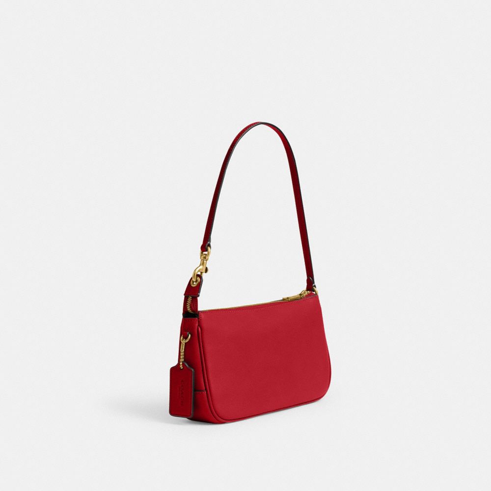 Coach Plaza Bag Brass/Scarlet