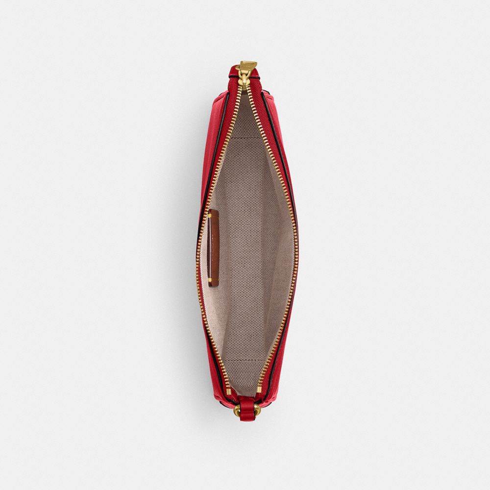 Coach Plaza Bag Brass/Scarlet