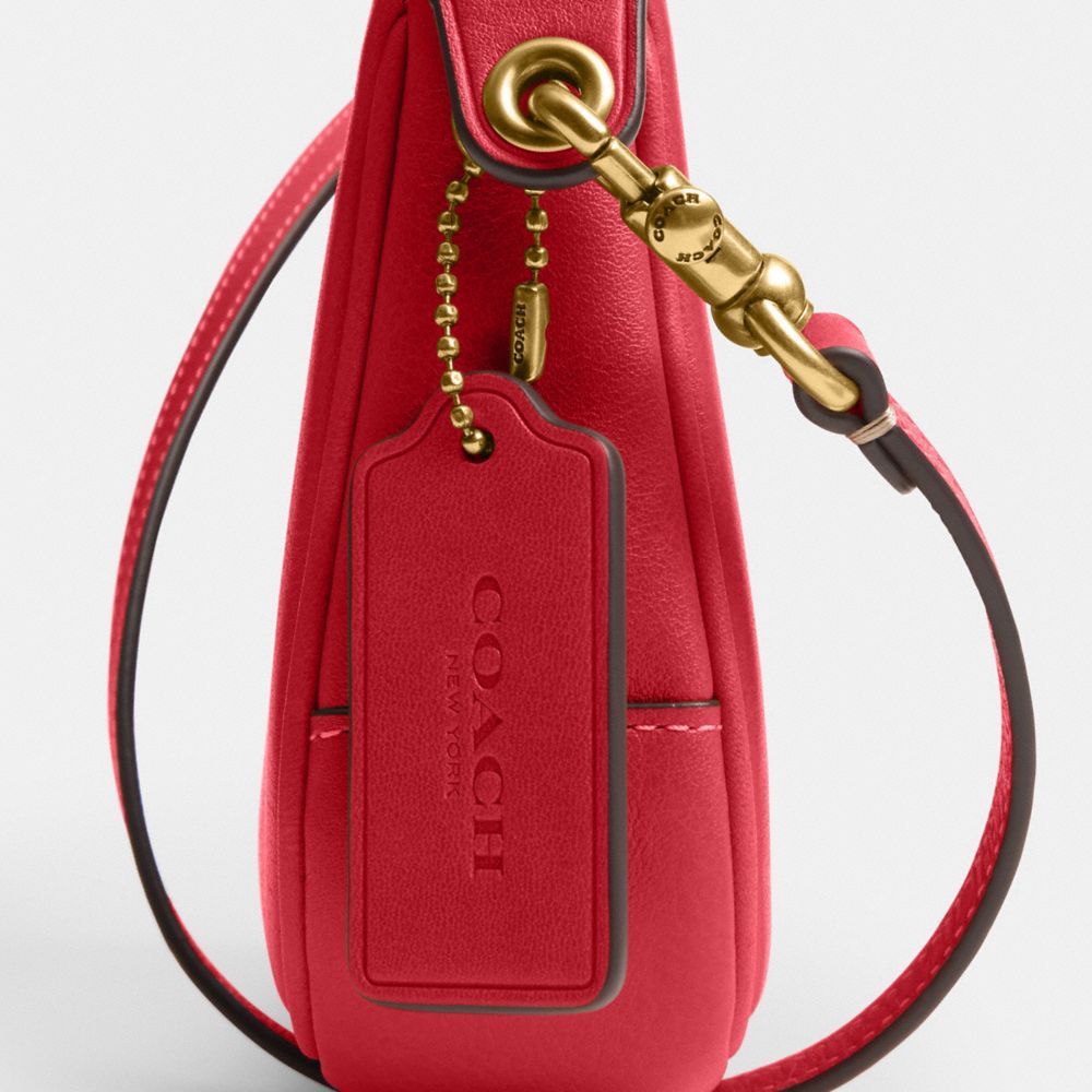 Coach Plaza Bag Brass/Scarlet