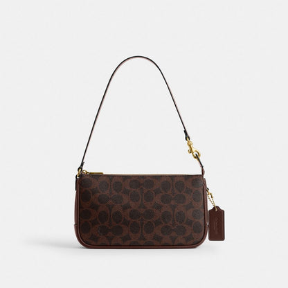 Coach Plaza Bag In Signature Canvas Brass Maple