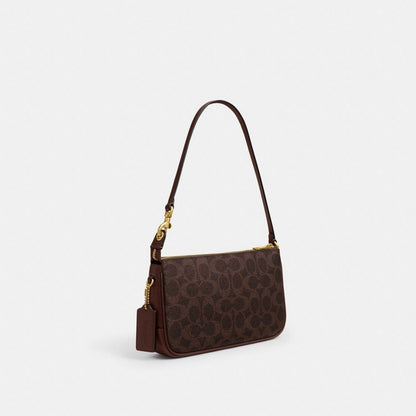 Coach Plaza Bag In Signature Canvas Brass Maple