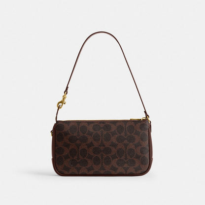 Coach Plaza Bag In Signature Canvas Brass Maple