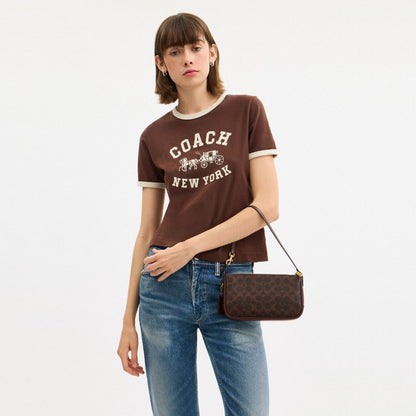 Coach Plaza Bag In Signature Canvas Brass Maple