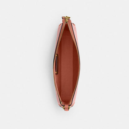 Coach Plaza Bag In Signature Canvas Brass Melon Pink