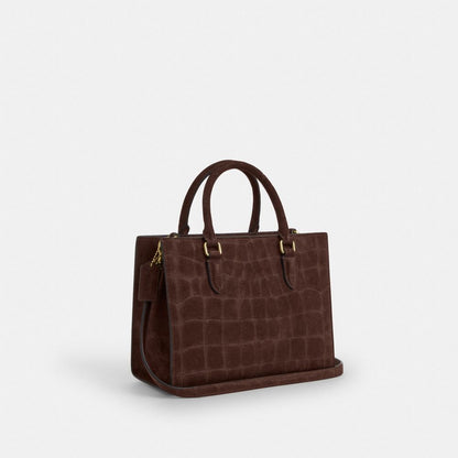 Coach Maggie Small Tote Bag Gold Maple