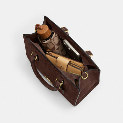 Coach Maggie Small Tote Bag Gold Maple