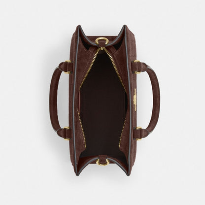 Coach Maggie Small Tote Bag Gold Maple