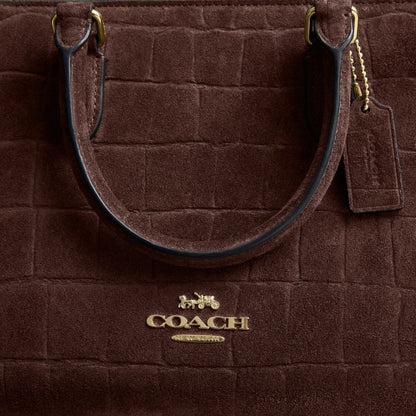 Coach Maggie Small Tote Bag Gold Maple