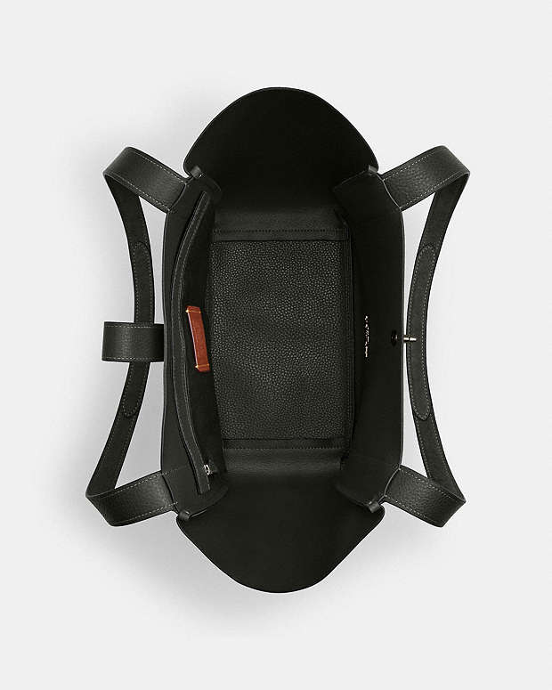 Hadley Turnlock Tote Bag Suede-Qb-Army Green Suede-Qb-Army Green