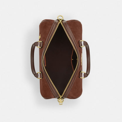 Coach Rowan Large Satchel Bag Im Vintage Brown