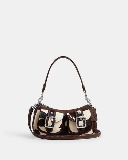 Ashton Bag With Cow Print Cow Printed Haircalf-Sv-Cow Multi Cow Printed Haircalf-Sv-Cow Multi