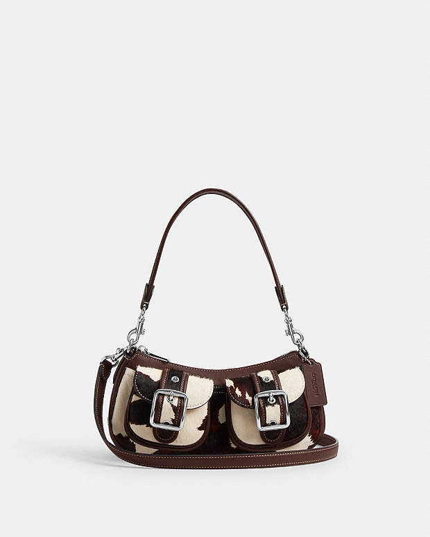 Ashton Bag With Cow Print Cow Printed Haircalf-Sv-Cow Multi Cow Printed Haircalf-Sv-Cow Multi