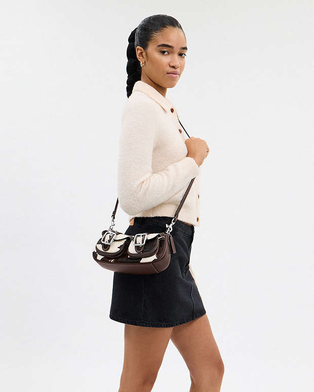 Ashton Bag With Cow Print Cow Printed Haircalf-Sv-Cow Multi Cow Printed Haircalf-Sv-Cow Multi