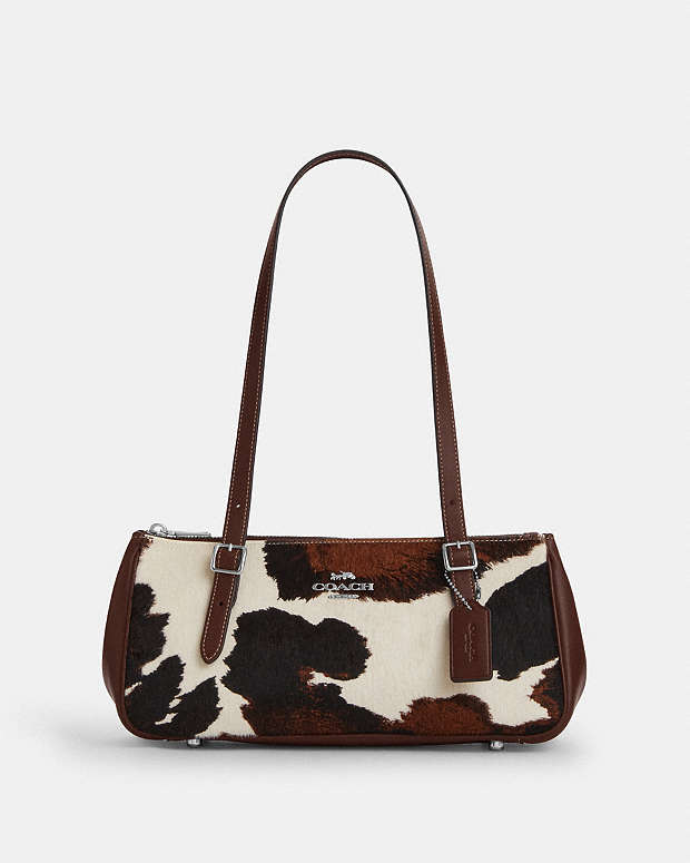 Asher Shoulder Bag With Cow Print Cow Printed Haircalf-Sv-Cow Multi Cow Printed Haircalf-Sv-Cow Multi