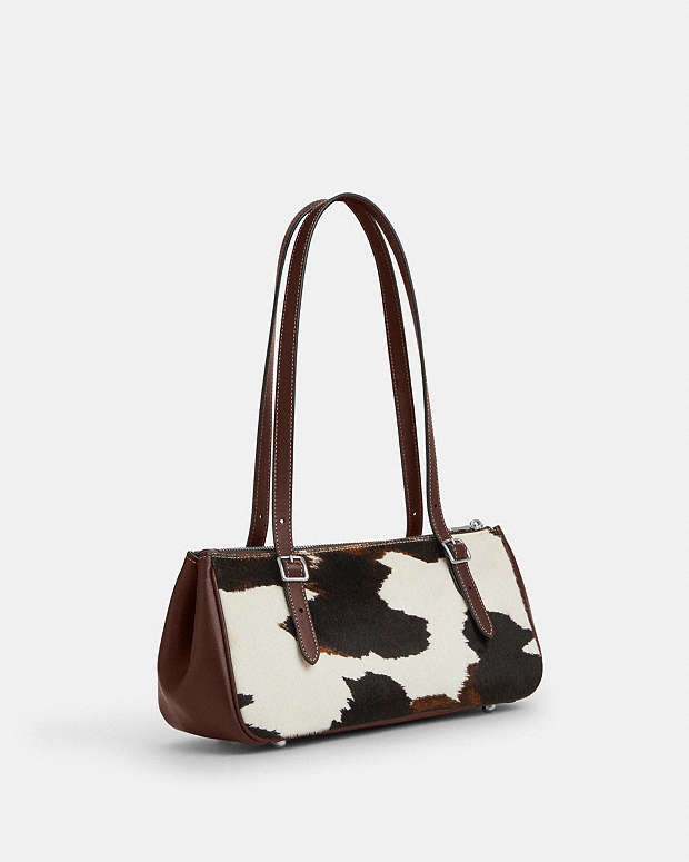 Asher Shoulder Bag With Cow Print Cow Printed Haircalf-Sv-Cow Multi Cow Printed Haircalf-Sv-Cow Multi