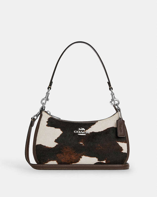 Teri Shoulder Bag With Cow Print Cow Printed Haircalf-Sv-Cow Multi Cow Printed Haircalf-Sv-Cow Multi